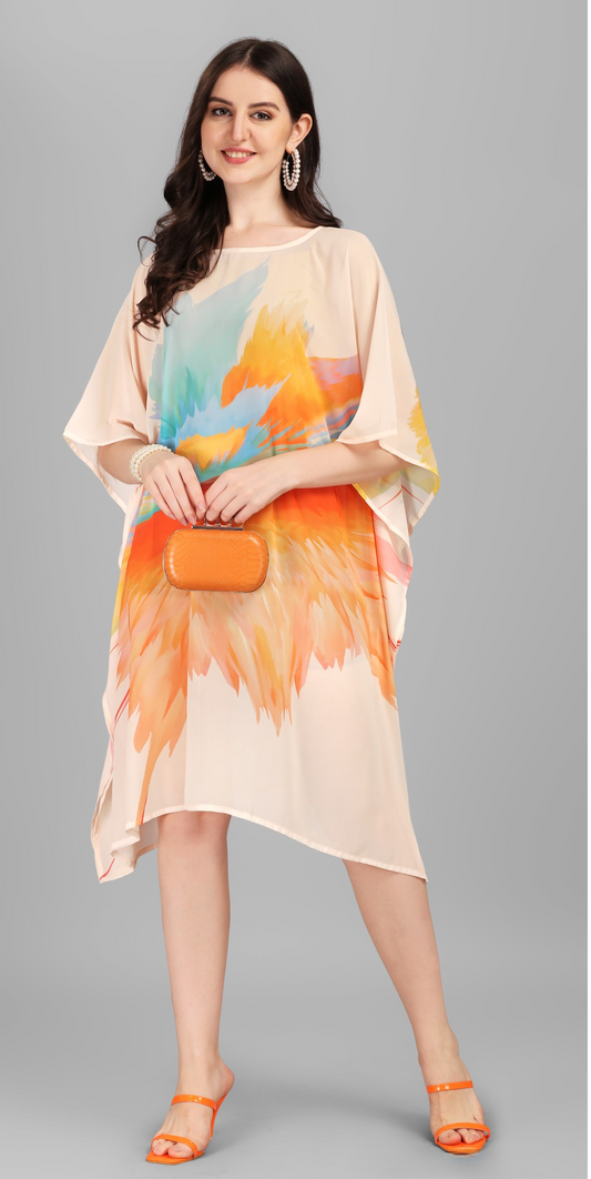 Kurti Kaftans (Yellow Cream)