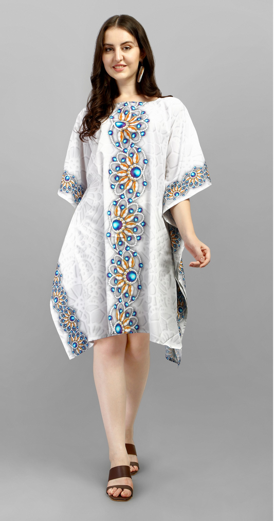 Kurti Kaftans (White)