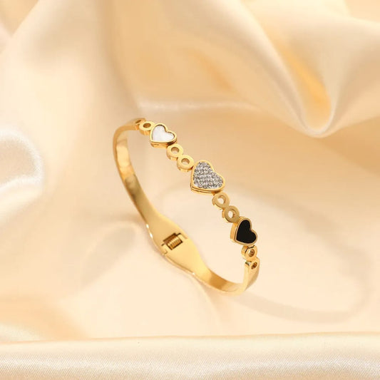 Hearts in Harmony Gold Bracelet