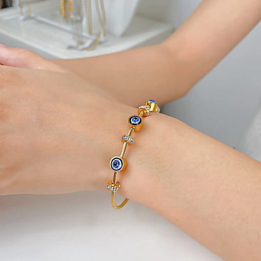 Evil Eye Charm Bracelet