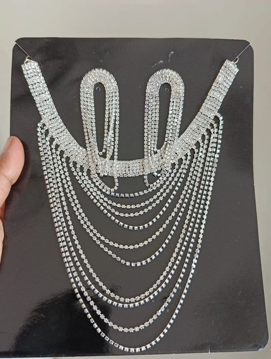 Radiance Cascade Necklace & Earring Set