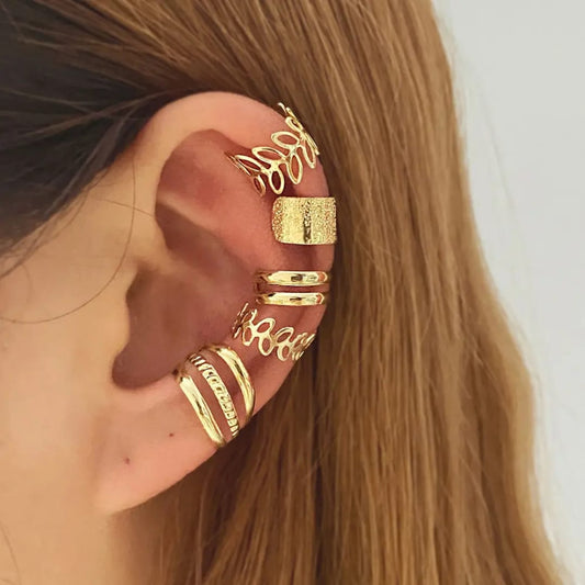 Radiant Array Ear Cuff Set