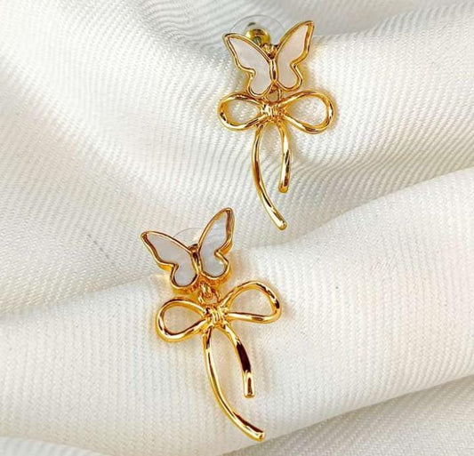Butterfly & Bow Earrings