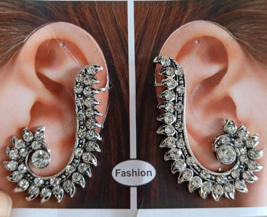 Crystal Vine Ear Cuffs