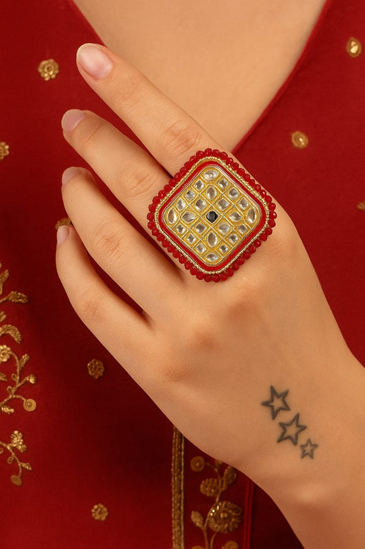 Crimson Rimmed Ring