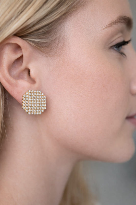 Pearl Cluster Radiance Earrings