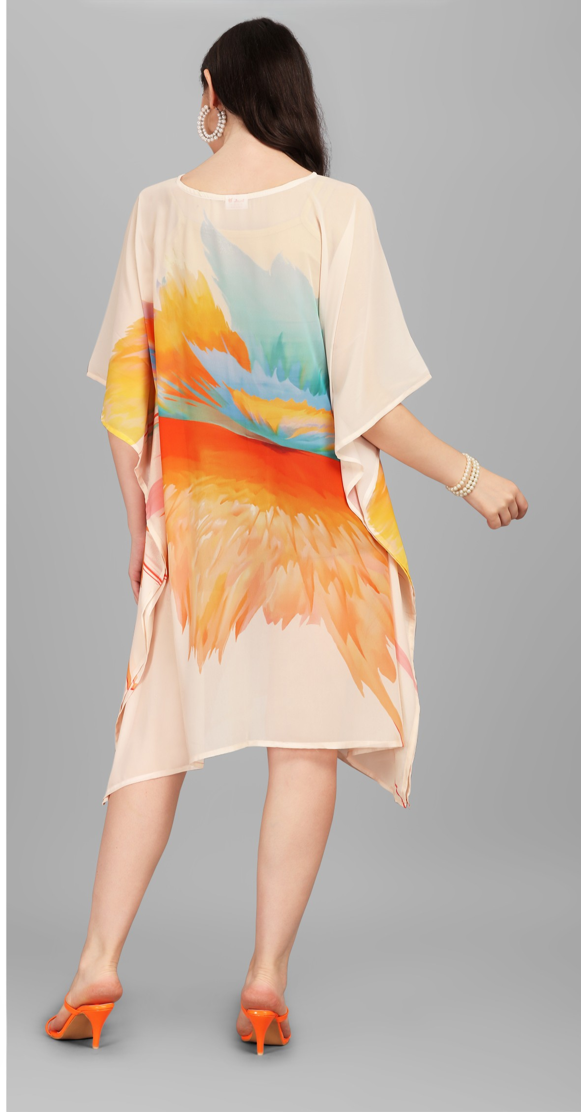 Kurti Kaftans (Yellow Cream)