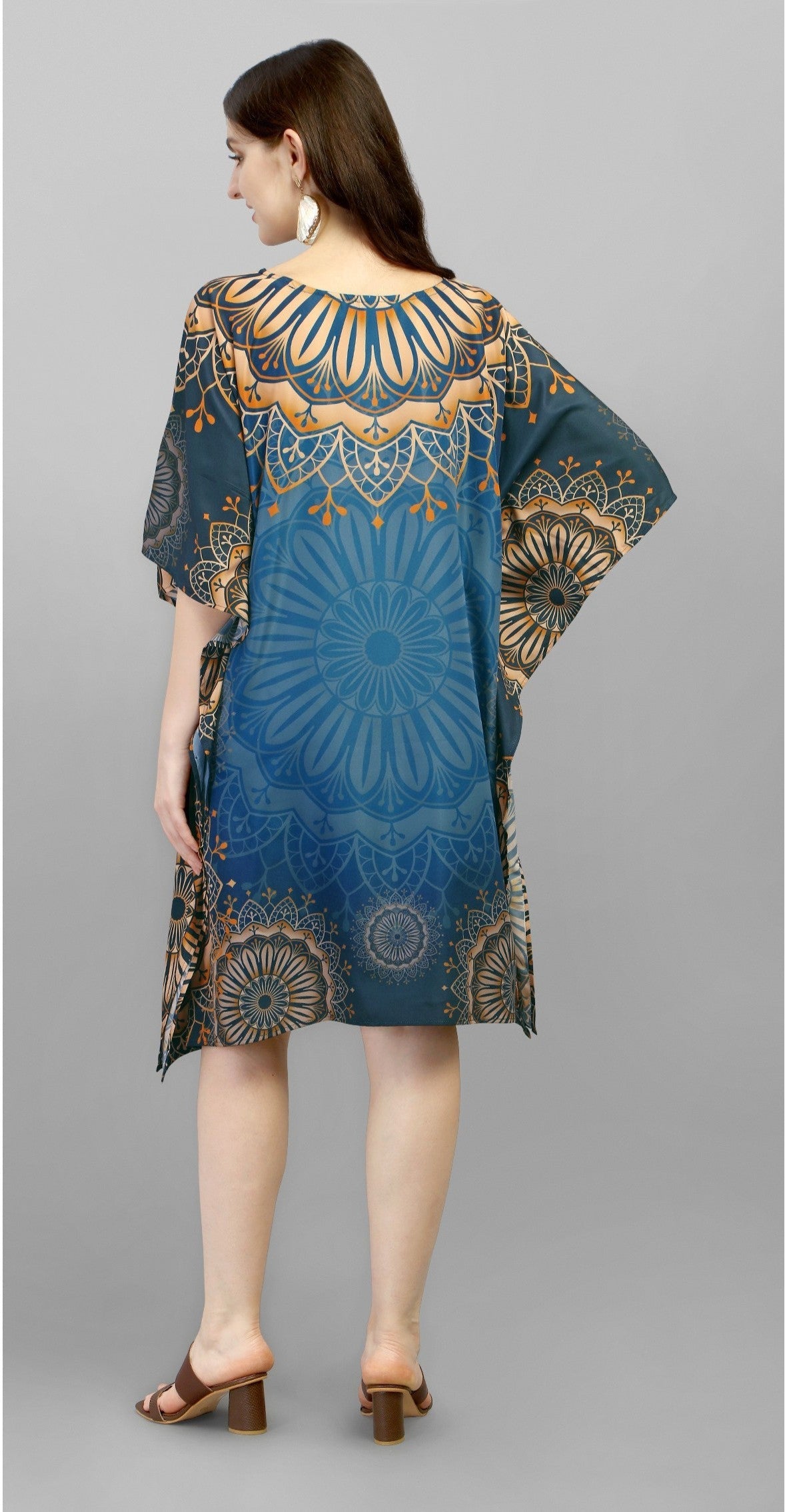 Kurti Kaftans (Blue Brown)