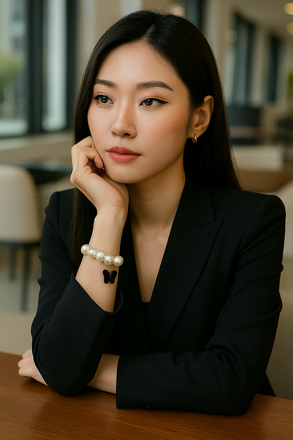 Pearl Charm Bracelet