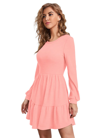 Women Round-Neck Fit & Flare Dress