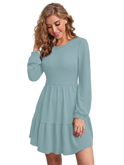Women Round-Neck Fit & Flare Dress