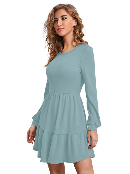 Women Round-Neck Fit & Flare Dress