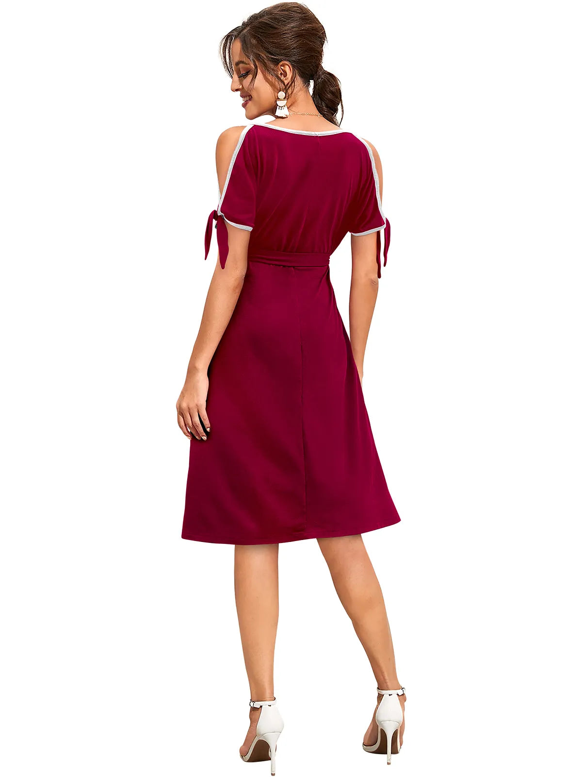 Women Round-Neck Fit & Flare Dress