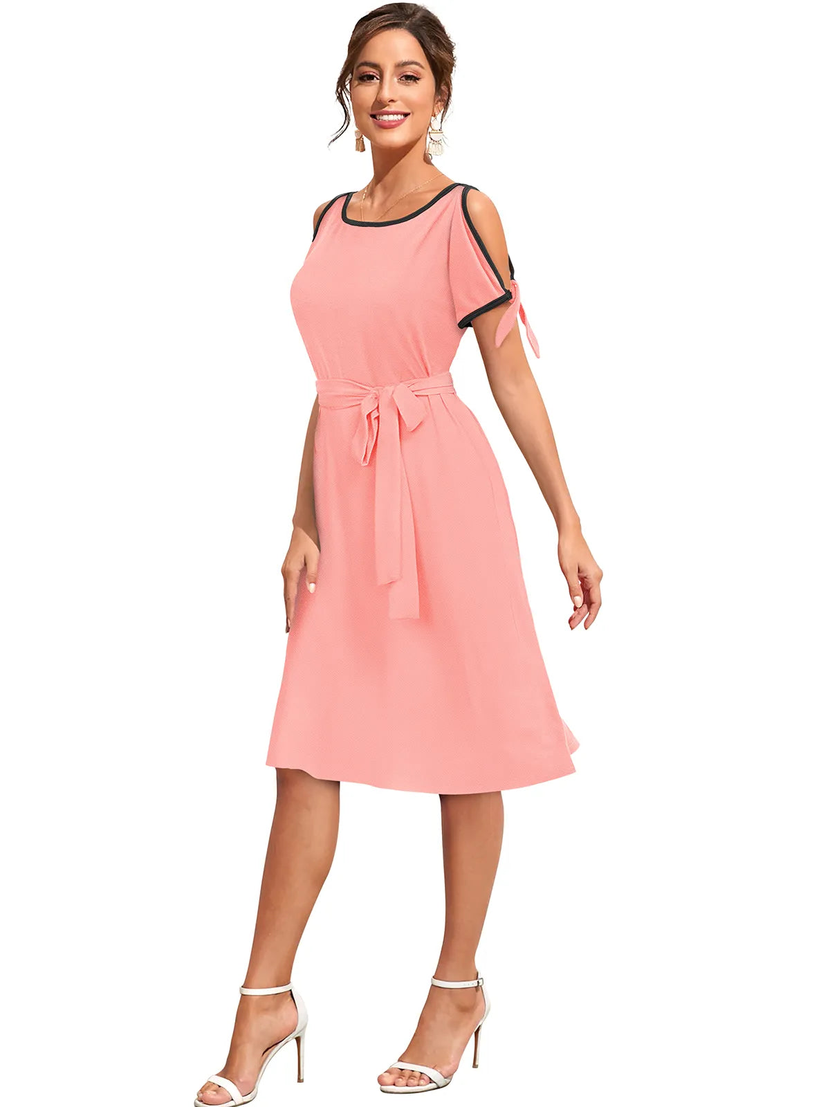 Women Round-Neck Fit & Flare Dress