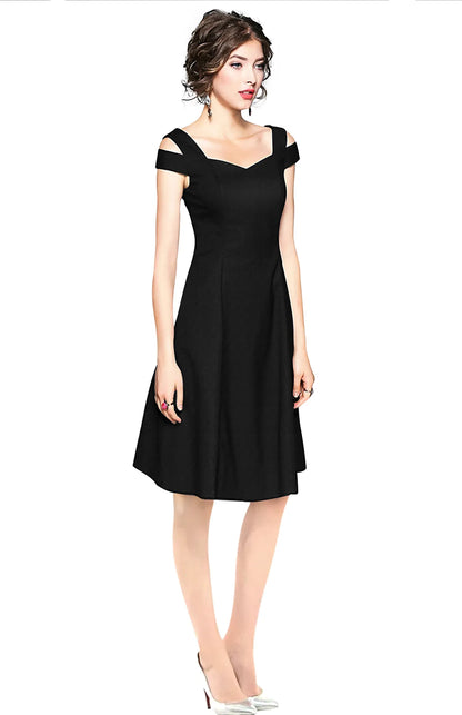 Women's Polyester Stitched Western Dress