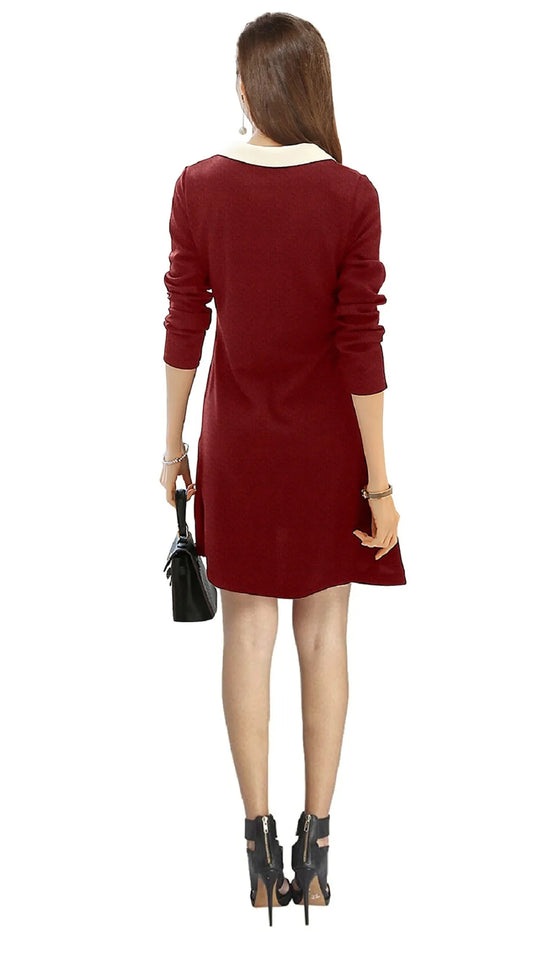 Women's Polyester Stretchable Western Bodycon Dress