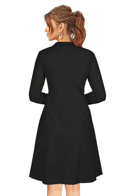 Women's Fit and Flare Designer Dress