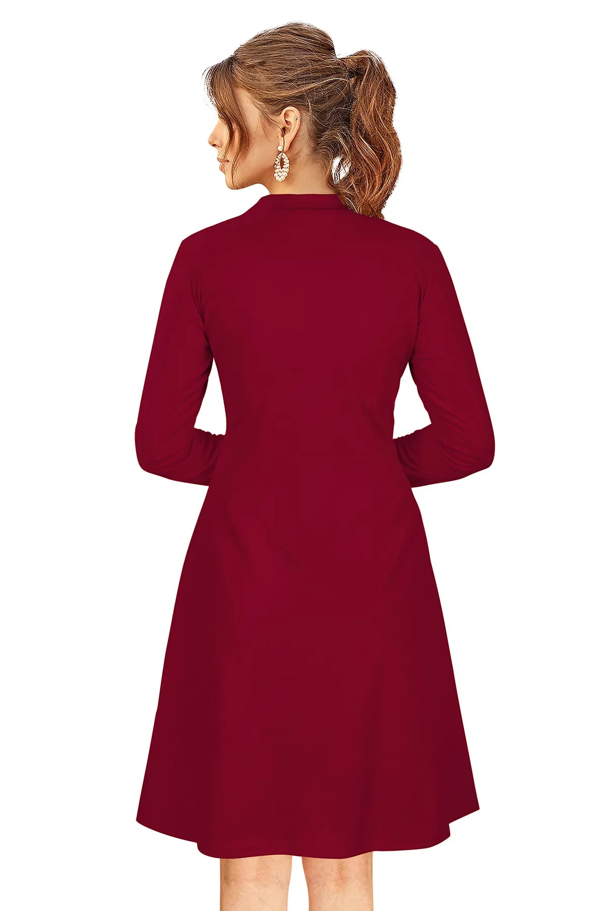 Women's Fit and Flare Designer Dress