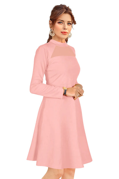 Women's Fit and Flare Designer Dress