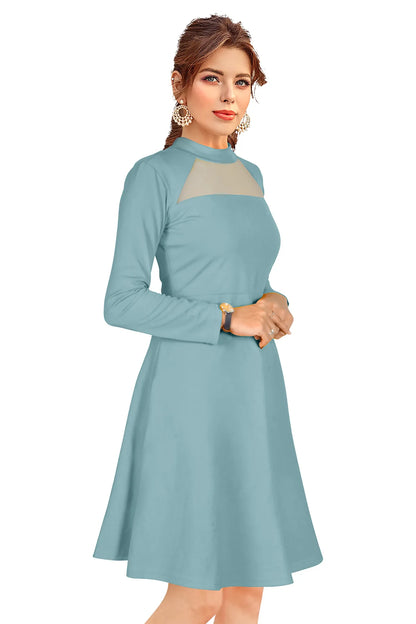 Women's Fit and Flare Designer Dress