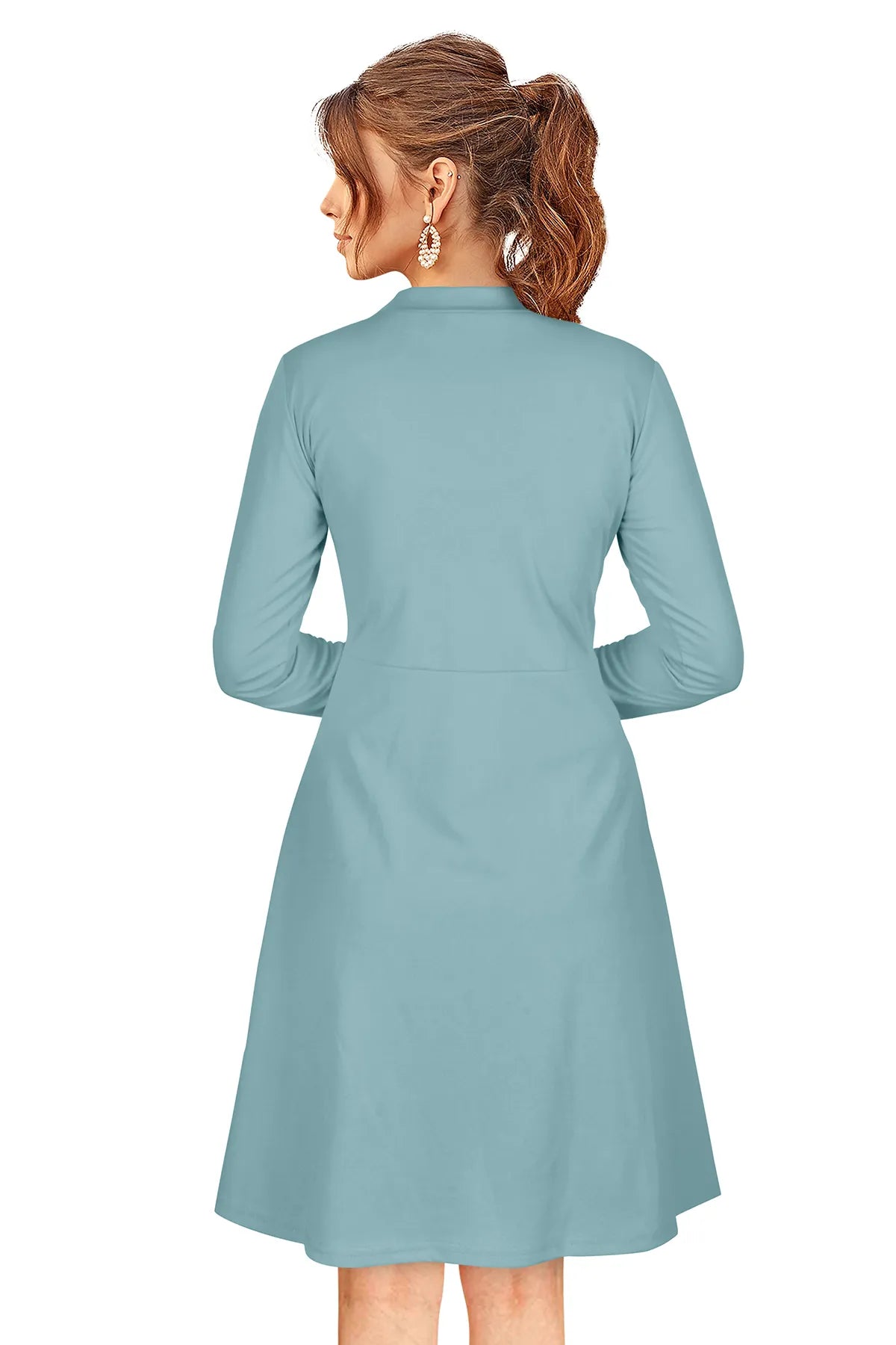Women's Fit and Flare Designer Dress