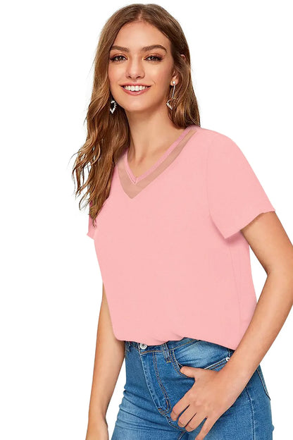 Elegant V-Neck Top