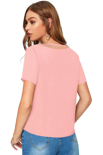 Elegant V-Neck Top