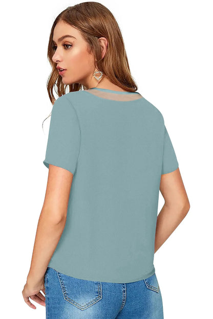 Elegant V-Neck Top