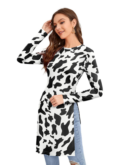 Leopard Print Tunic Top