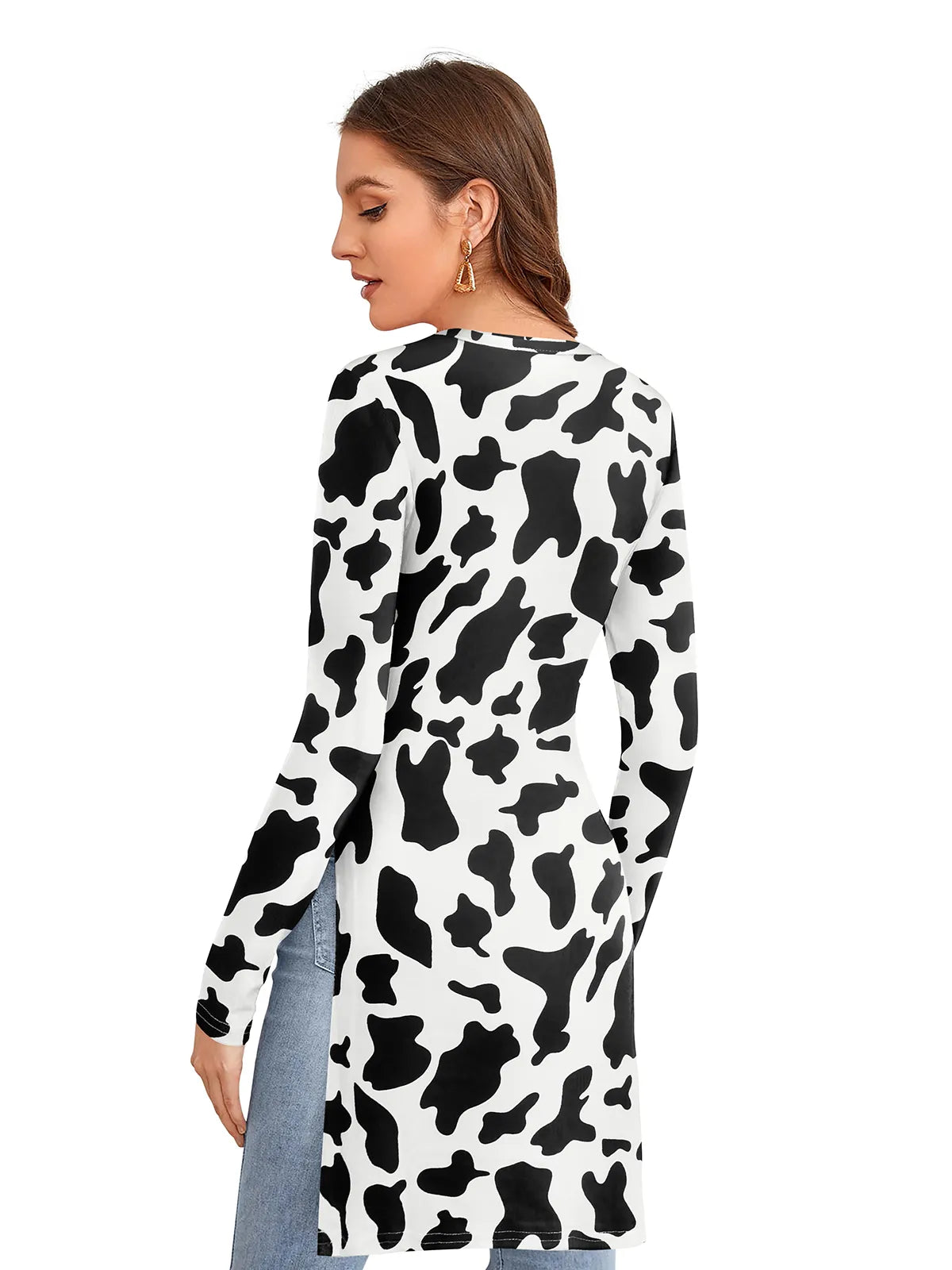 Leopard Print Tunic Top