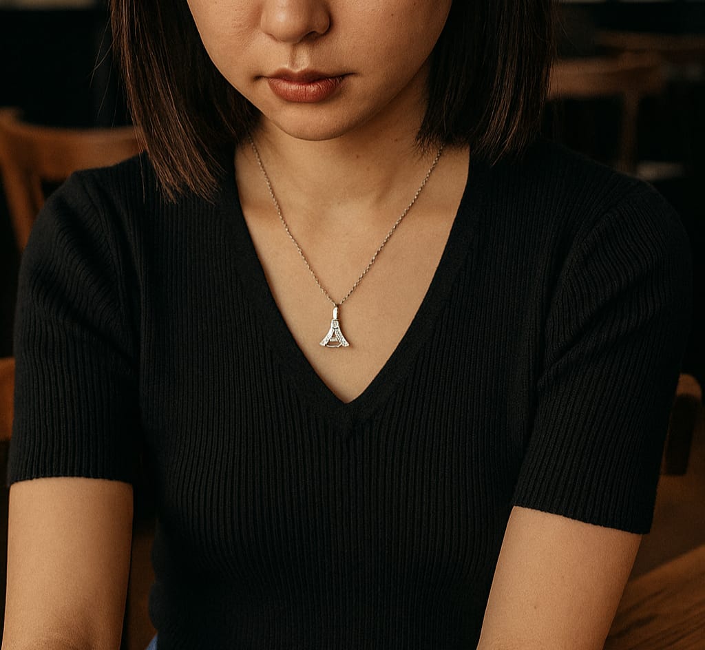 Parisian Sparkle Pendant Necklace