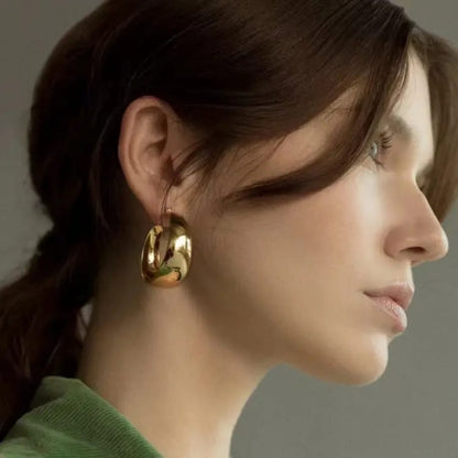 Bold Gold Hoops