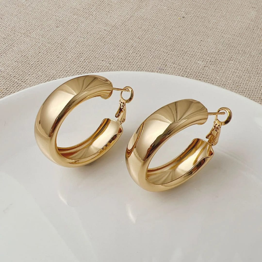 Bold Gold Hoops
