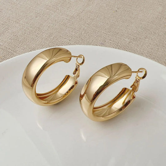 Bold Gold Hoops