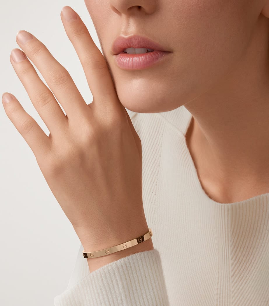 Classic Screw-Motif Gold Bracelet