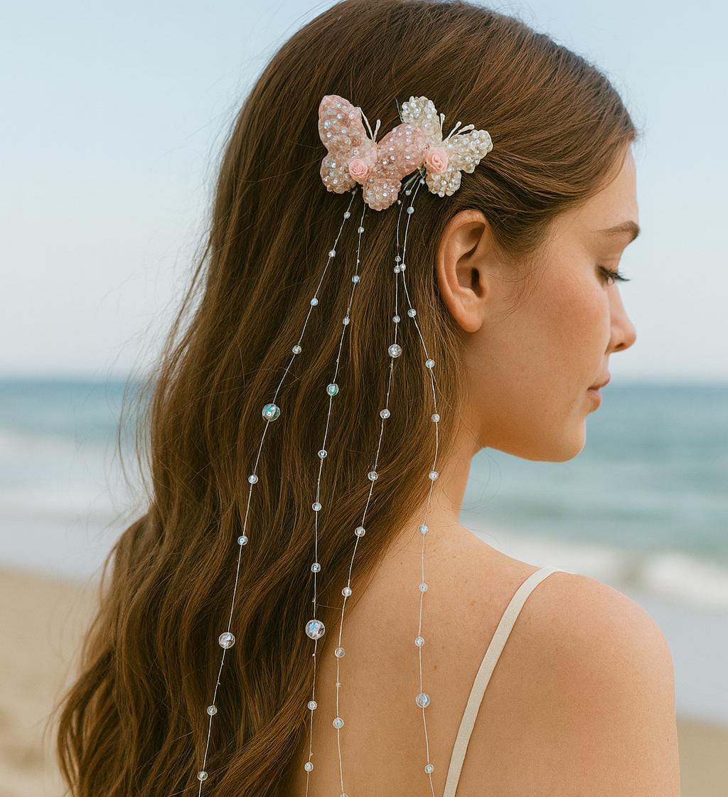 Butterfly Cascade Hair Adornment