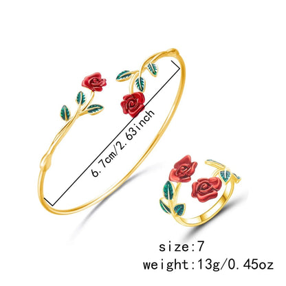 Rose Garden Jewelry Set