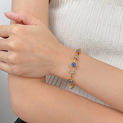 Evil Eye Charm Bracelet