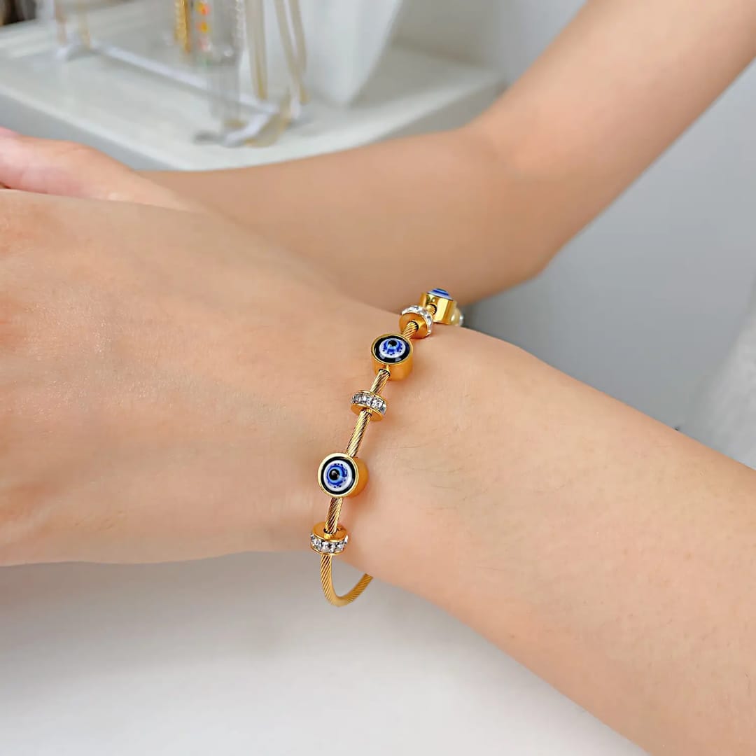 Evil Eye Charm Bracelet