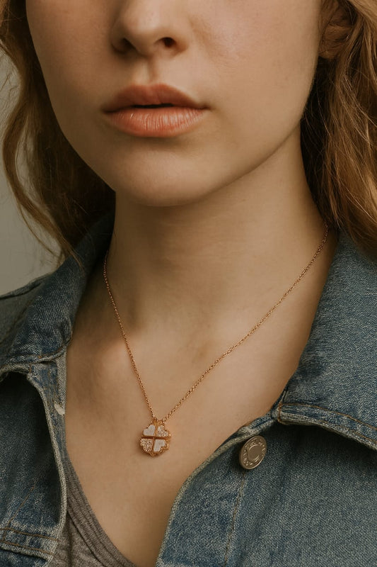 Enchanted Clover Pendant Necklace