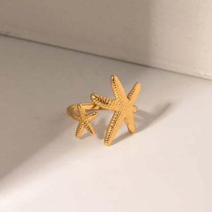 Starfish Adjustable Ring