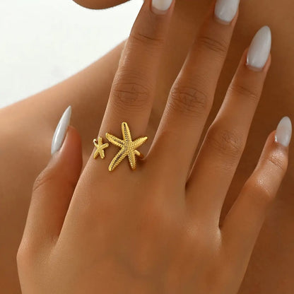 Starfish Adjustable Ring