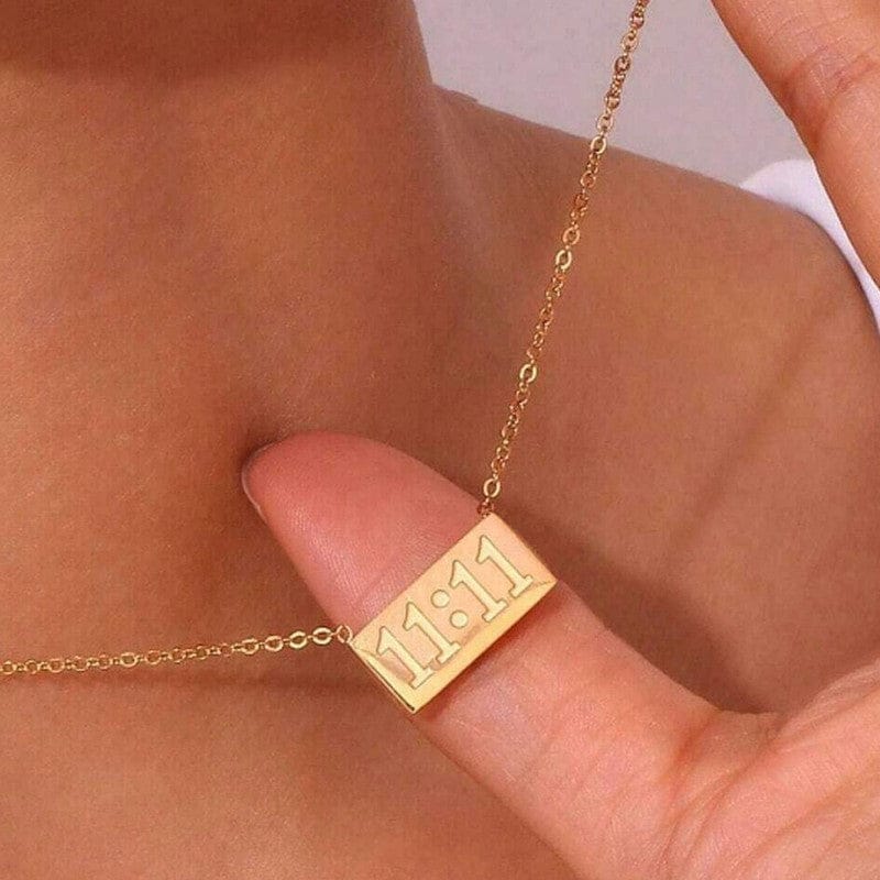 11:11 Bar Necklace