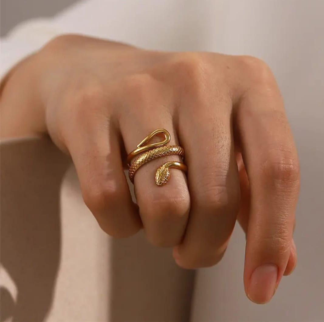 Serpentine Coil  Ring