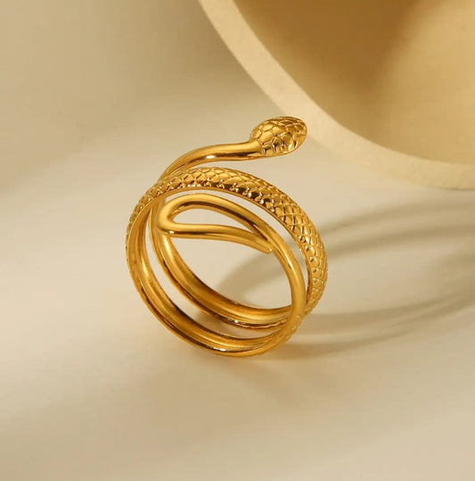 Serpentine Coil  Ring