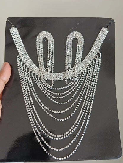 Radiance Cascade Necklace & Earring Set