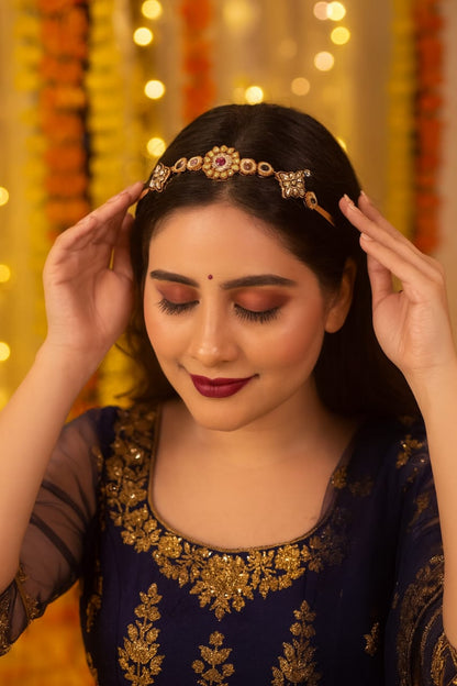 Rose Regal Forehead Band