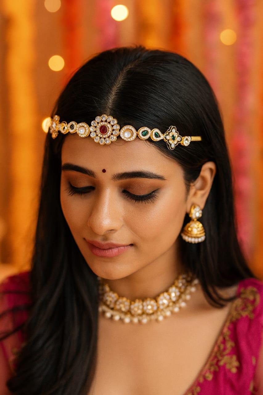 Rose Regal Forehead Band