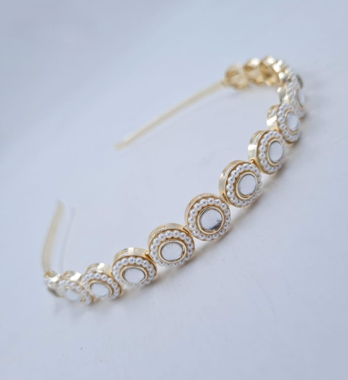 Ivory Halo Embellished Headband