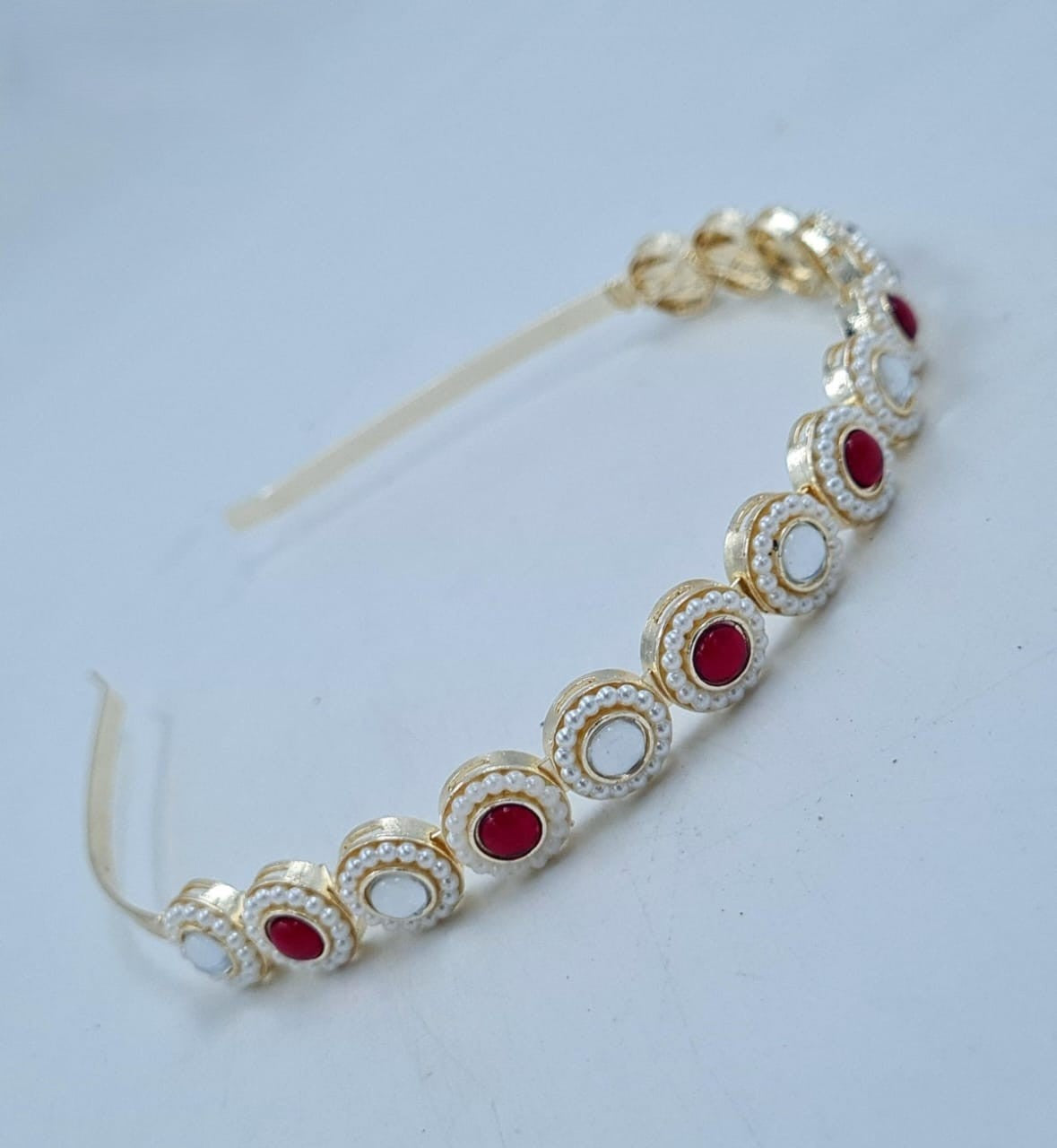Crimson Radiance Ornamental Headband